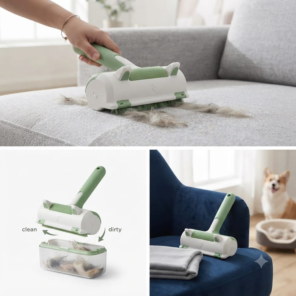 Nexora™ Reusable Pet Hair Remover